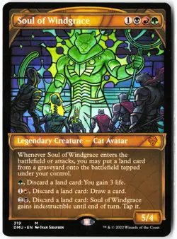 Soul of Windgrace (Showcase) #319 Mythic Dominaria United NM/LP MTG - Image 1