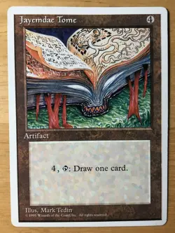 Jayemdae Tome English Alternate 4th Edition 4ED mtg SP- - Image 1