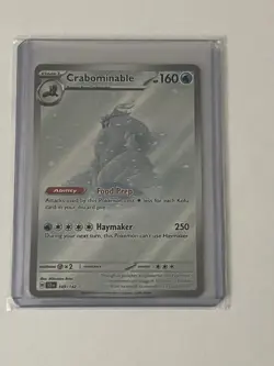 Pokemon TCG Crabominable Card 149/142 Stellar Crown - Image 1