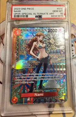One Piece Nami SP Awakening of the New Era Gem Mint PSA 10 English - Image 1