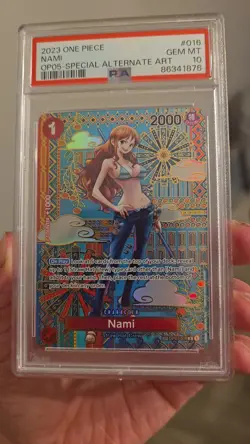 One Piece Nami SP Awakening of the New Era Gem Mint PSA 10 English - Image 2