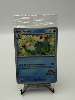 Pokemon Day 2025 Promos Feraligatr Illustration Contest 2024 Promo #213 *SEALED* - Image 1