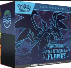 Pokemon Mega Evolution Phantasmal Flames ETB PREORDER CONFIRMED - Image 1