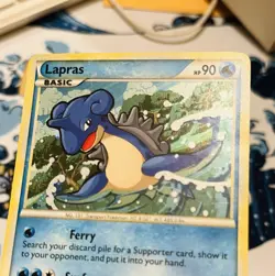 Pokemon TCG - Lapras HGSS14 - Holo Black Star Promo - Heart Gold Soul Silver MP - Image 5