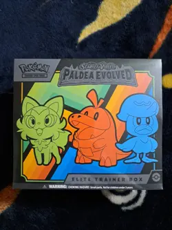 Pokemon TCG Scarlet & Violet Paldea Evolved Elite Trainer Box ETB SEALED - Image 1