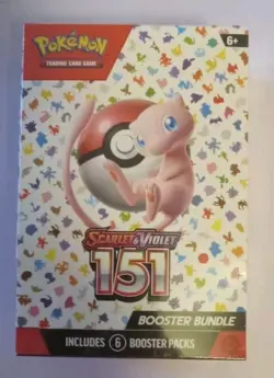 Pokemon TCG Scarlet and Violet 151 Booster Bundle Set - 290-85321 Factory Sealed 820650853210 - Image 1
