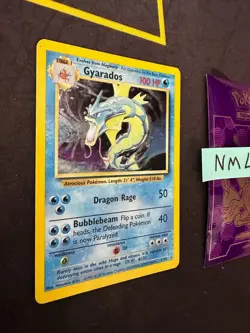Pokemon TCG Gyarados Holo 6/102 Base Set WOTC 1999 215 💎NM LP+💎 - Image 3