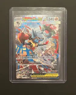 Mega Lucario EX SIR 179/132 Pokemon TCG Mega Evolutions NM - Image 1