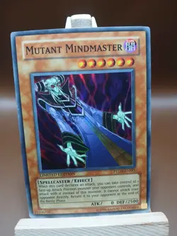 HP/DMG Mutant Mindmaster PTDN-ENSE1 - Super Rare Limited Edition Yugioh! - Image 1