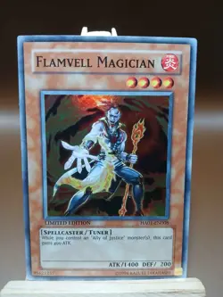 LP Flamvell Magician - HA01-EN008 - Super Rare - Limited Edition YuGiOh - Image 1