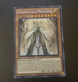 1x (NM) Dogmatika Maximus - ROTD-EN009 - Secret Rare - 1st Edition YuGiOh - Image 1