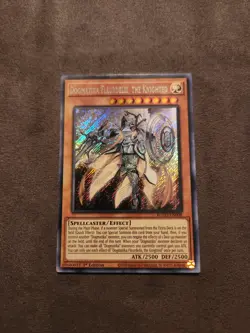 YuGiOh! Dogmatika Fleurdelis, the Knighted ROTD-EN008 Secret Rare 1st Ed NM - Image 1