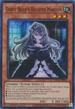 Ghost Belle & Haunted Mansion RA01-EN011 1st Ultra Rare NM Yu-Gi-Oh! DNA GAMES - Image 1