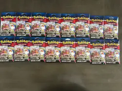 Lot of 16 Factory Sealed Pokemon TCG Packs w Foil Card - Image 1