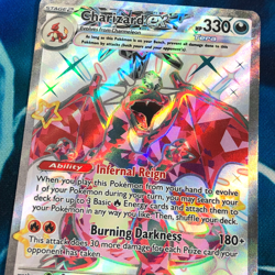 Charizard ex - SVP074 - Full Art Shiny Promo Rare - Pokemon Card - NM - Image 2