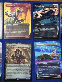 Lot of 20 ALL Cards Showcase Alt Art, Foil- MTG Magic NM - common-Mythic Lot 3 - Image 2