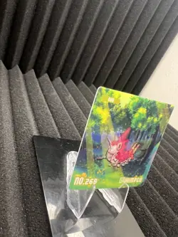 2025 Pokemon Eif Wurmple Gameboy Lenticular Card NM! Non-TCG - Image 1