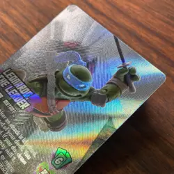 UniVersus Teenage Mutant Ninja Turtles Leonardo CH-R-ALT No. 197/186 Foil Card - Image 2