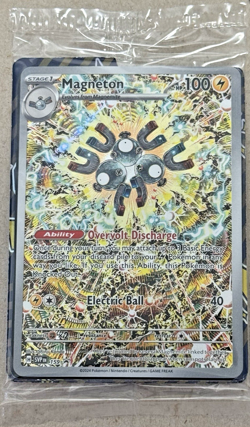 Magneton 159 Sv: Scarlet & Violet Promo Cards Holo Sealed Black Star Pokemon - Image 1
