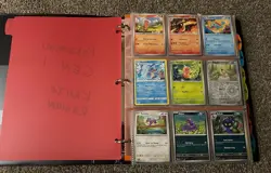 Over 400 Pokemon Cards In Binder All Gens & Regions! Sword Shield Scarlet Violet - Image 1