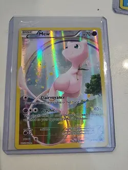 Mew XY110 Holo Black Star Promo Card 2016 - Image 1