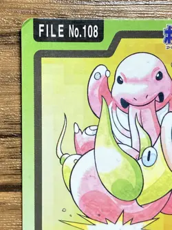 Pokemon Carddass Card Lickitung File No.108 Bandai Pocket Monsters 1997 Japan - Image 3