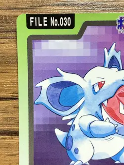 Pokemon Carddass Card Nidorina File No.30 Bandai Pocket Monsters 1997 Japan - Image 3