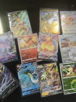Eeveelutions Pokemon Card Collection Lot Holos Full Arts Hits Vintage Wotc More - Image 5