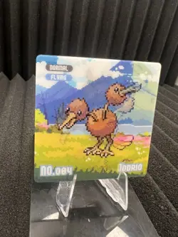 2025 Pokemon Eif Doduo Gameboy Lenticular Card NM! Non-TCG - Image 1