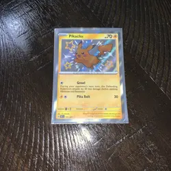 Paldean Fates Shiny Vault Rare Holo SV Pikachu 131/091 Pokemon Card - Image 1