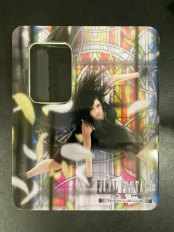 Tifa Lockhart Tin - Empty No Cards - Final Fantasy TCG - FFTCG FFVII Rare - Image 1