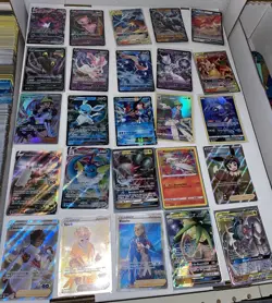 Pokemon Card Lot 100 OFFICIAL TCG Cards + 2 Ultra Rare | VMAX GX EX VSTAR OR V! - Image 1