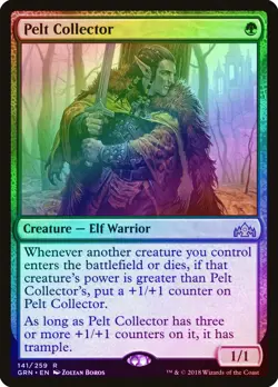 Pelt Collector FOIL Guilds of Ravnica NM Green Rare MAGIC MTG CARD ABUGames - Image 1