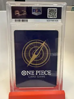 One Piece CCG Adio Foil Card OP09-023 Emperors in the New World PSA 10 - Image 2