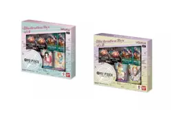 2025 Bandai One Piece Trading Cards Illustration Box Vol 1 & 2 Bundle - Image 1