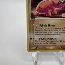 Trapinch 67/92 EX Legend Maker Reverse Stamped Pokemon Card - Image 5