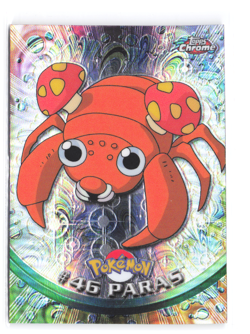 Topps Chrome 2000 Paras Pokemon Card #46 Holo NM SPECTRA - Image 1
