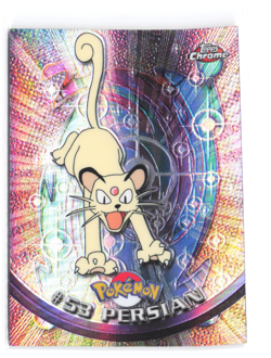 Topps Chrome 2000 Persian Pokemon Card #53 Holo NM SPECTRA - Image 1