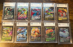 Lot of 10 Graded Pokemon Cards GRADE 10 MINT - Image 1
