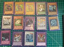 Yugioh Cards Lot Of 14 Holos, Rares, Ultra Rares Vintage - Image 1
