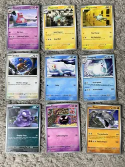 Pokemon Scarlet & Violet 151 Set of 66 Common & Uncommon Non-Holo Cards NP NM+ - Image 5