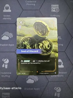 Seal of Discord OGN 204/298 Epic Riftbound TCG CCG Card Game - Image 1