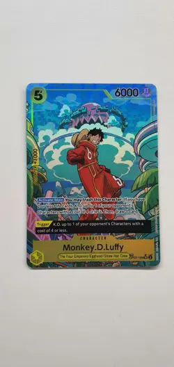 🧭 One Piece Card Game - Monkey D. Luffy OP07-109 TR - Egghead / The Four Empero - Image 1