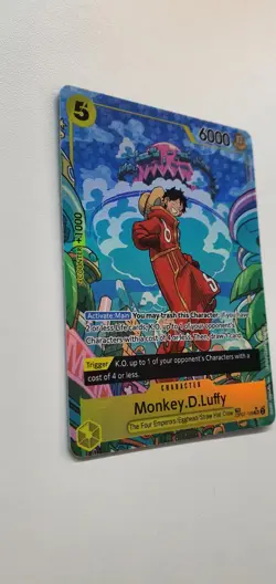 🧭 One Piece Card Game - Monkey D. Luffy OP07-109 TR - Egghead / The Four Empero - Image 2