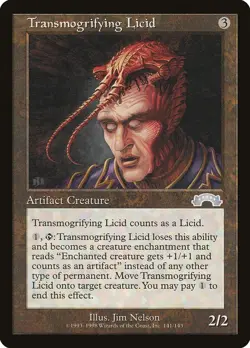 Transmogrifying Licid - Exodus (EXO) - MTG Rare English Non Foil - Image 1
