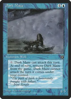 Dark Maze - Homelands (HML) - MTG Rare English Non Foil - Image 1