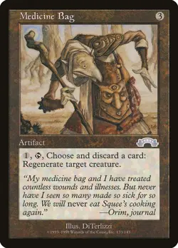 Medicine Bag - Exodus (EXO) - MTG Rare English Non Foil - Image 1