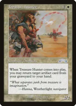 Treasure Hunter - Exodus (EXO) - MTG Rare English Non Foil - Image 1