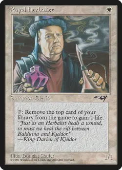 Royal Herbalist - Alliances (ALL) - MTG Rare English Non Foil - Image 1