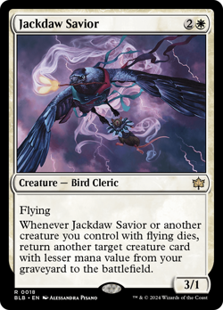 Jackdaw Savior [Bloomburrow] Magic MTG - Image 1